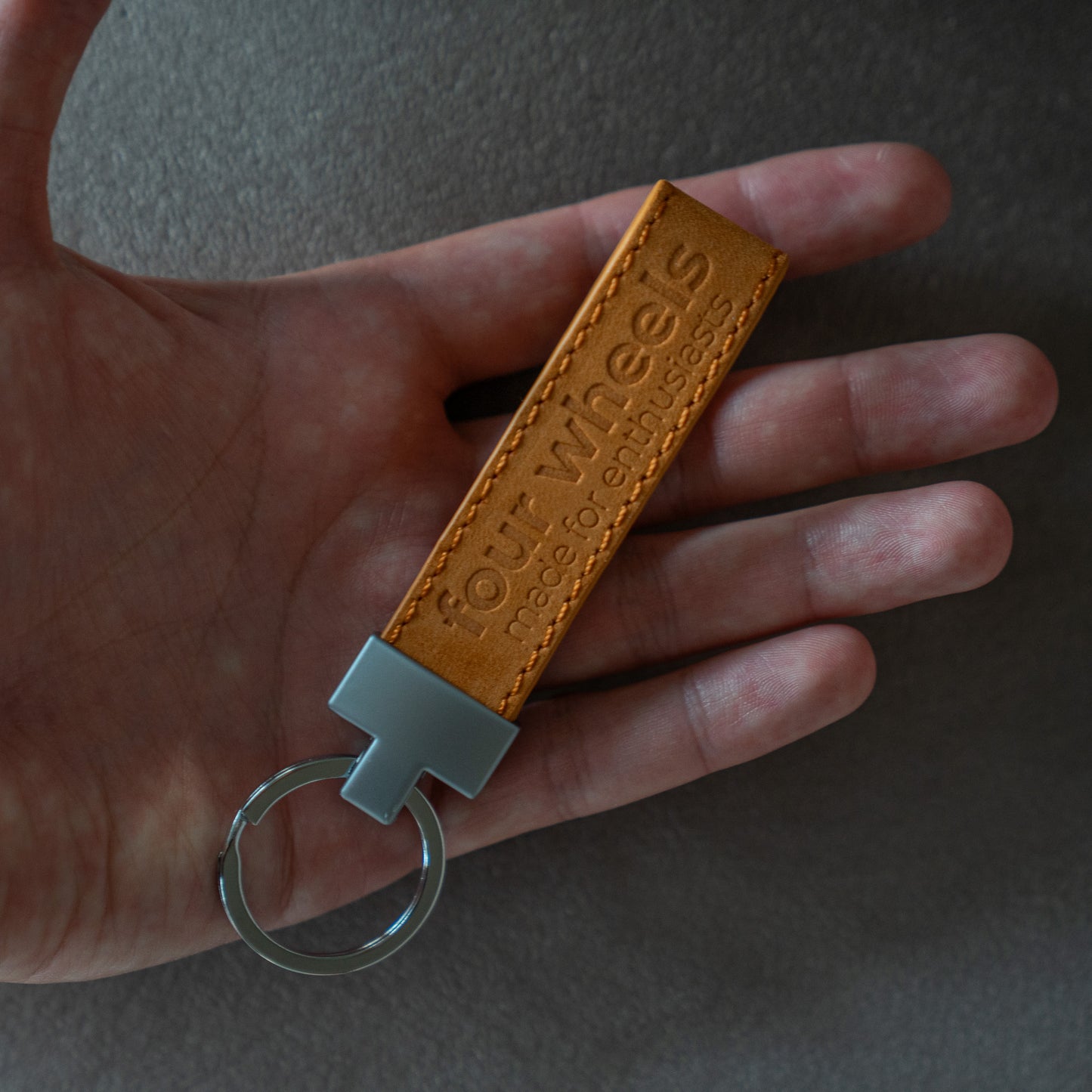 Schlüsselanhänger - four wheels