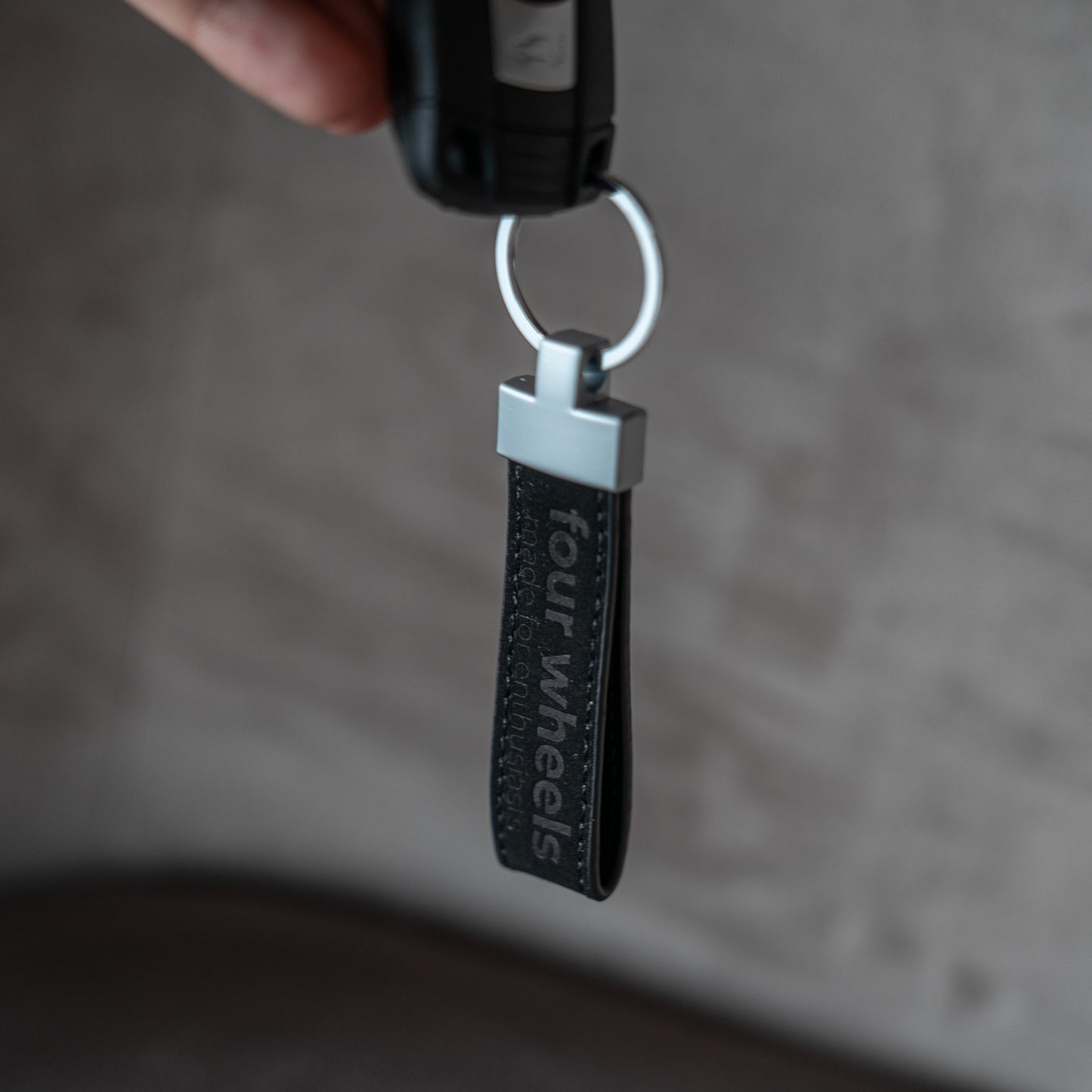 Schlüsselanhänger - four wheels